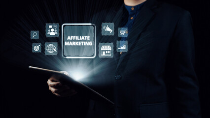 Affiliate marketing connects brands and marketers. Marketing through affiliate links drives sales. Affiliate programs reward. Digital marketing and affiliate strategies boost online revenue. Elide