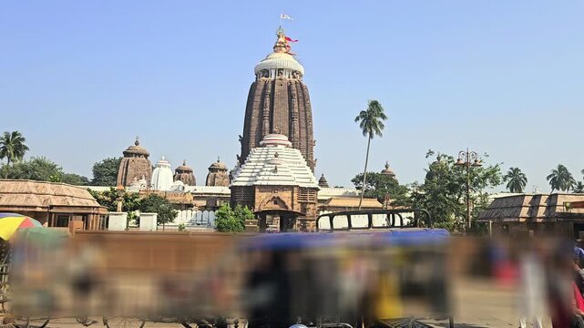 Jagannath Temple, Puri. The Jagannath Temple is a Hindu temple dedicated to Jagannath, a form of Vishnu. It is located in Puri, Odisha, on the eastern coast of India.