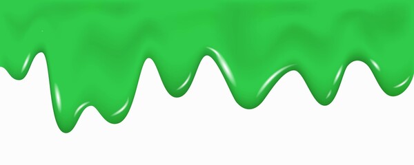 Green dripping slime texture, kiwi, lime or apple jam.