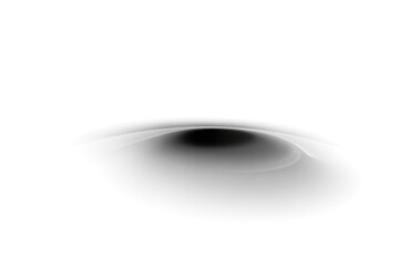 Black drop shadow soft edges on transparent background 
