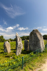 Carnac alignments showcasing historic megalith stones in Brittany