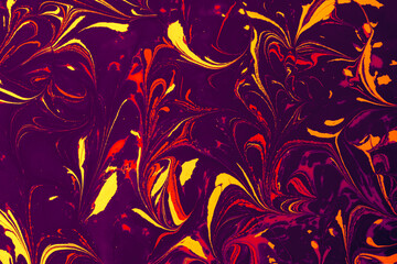 Abstract Ebru Marbling Abstract Background