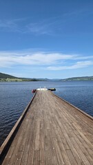 pier on the lake