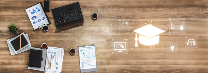 Online learning system combining digital education, e-learning, and virtual classroom to enhance learning, assessment, and global knowledge sharing. Vouch