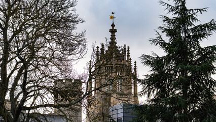 Naklejka premium Beautiful architecture of Cambridge