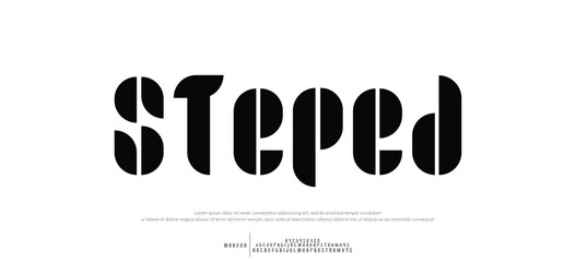 Font alphabet creative modern with red dots, letters A, B, C, D, E, F, G, H, I, J, K, L, M, N, O, P, Q, R, S, T, U, V, W, X, Y, Z and numerals 0, 1, 2, 3, 4, 5, 6, 7, 8, 9, vector illustration 10EPS.