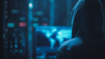 Hackers are planning to hack and attack Zeroday networks and cyber security systems in Smart digital city with connection network reciprocity over the cityscape . Concept of future smart wireless city