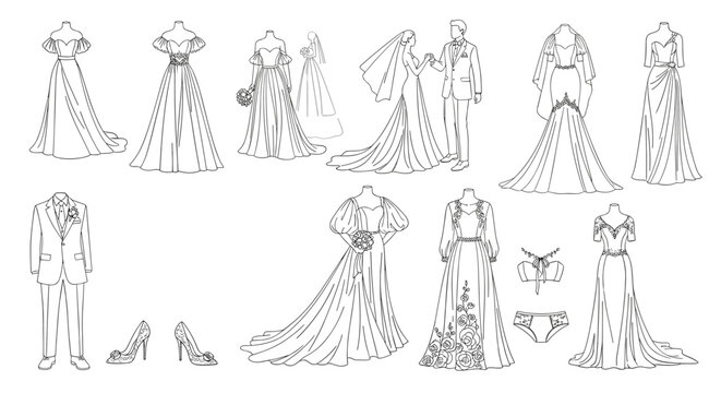 Dress Sketches Images – Browse 453,343 Stock Photos, Vectors, and Video