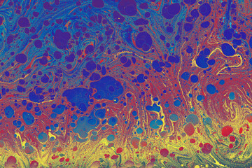 Abstract Ebru Marbling Abstract Background