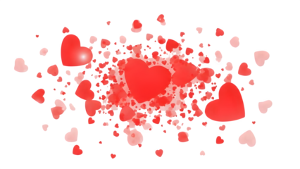 Valentine s day hearts