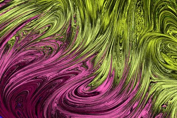 Abstract Liquid Ebru Marbling Texture