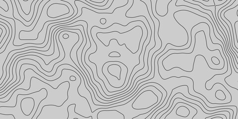 Abstract Digital Topography Lines of the Unseen Landscape. Future Lines Contours. Abstract Modern Terrain
