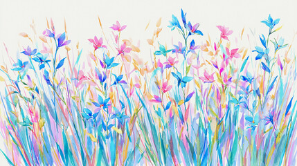 Elegant wedding invitation card background . Minimal hand painted watercolor botanical flowers texture template background. Design for wedding, vip cover, poster, rsvp moderncard. Valentine's Day