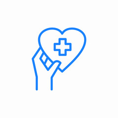 love gift icon sign vector