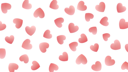 Heart petal background