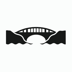 Iconic bridge over water