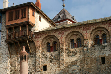 Dohiar Monastery is a Greek Orthodox male monastery on Mount Athos Greece