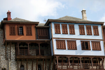 Dohiar Monastery is a Greek Orthodox male monastery on Mount Athos Greece
