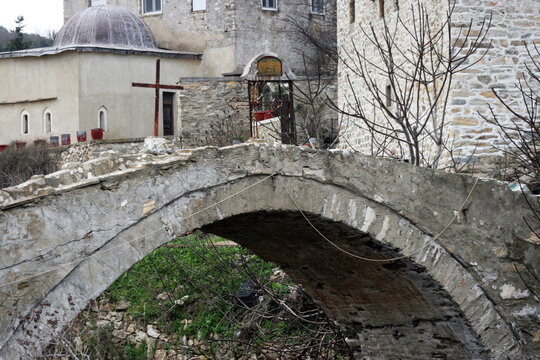 Holy Orthodox Monastery of Esphigmenou on Mount Athos Greece