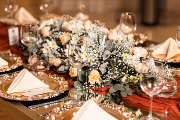 centro de mesa floral