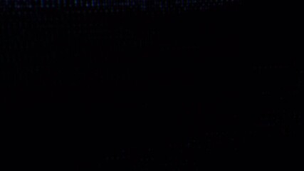 Abstract CRT pixel glitch with RGB scanlines and digital noise, creating a distorted screen texture. Ideal for glitch VFX overlays, retro video effects, analog distortion, and tech motion graphics. - Powered by Adobe