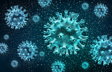 Subclade K virus variant outbreak part of the H3N2 strain rapidly spreading viral infection as an influenza A mutation causing respiratory illness as a public health issue regarding a new flu crisis.