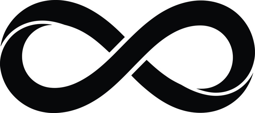 Infinite loop symbol Vector