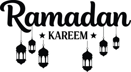 Fototapeta premium Ramadan kareem Vector