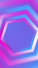 Grid of luminous purple and pink neon squares forming an abstract digital background