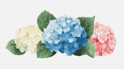 Obraz premium watercolor botanical rose flowers texture template background.Elegant wedding invitation card background . Minimal hand painted Design for wedding or Valentine's Day