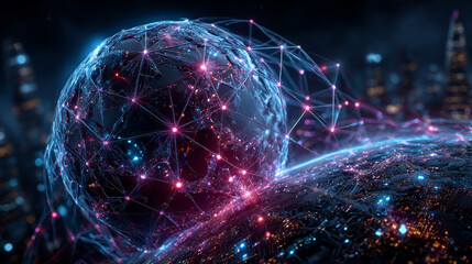 Hi-tech digital technology futuristic circuit digital. Abstract futuristic design. AI, artificial intelligence. Modern futuristic design. Global network connection technology. vector illustration.