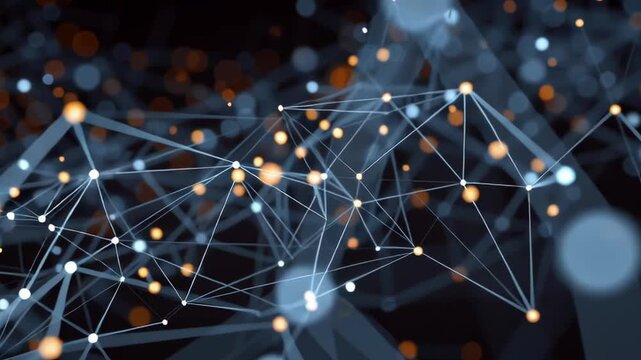 A series of lines and dots that form a pattern. The lines are connected to each other in a way that creates a sense of movement and energy. The dots are scattered throughout the image