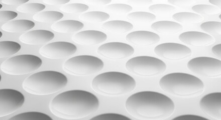 Abstract White Circular Pattern Background
