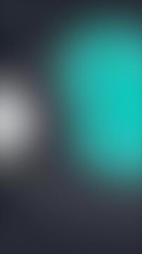Vertical 9:16 dark minimalist background with soft teal and white light leaks for mobile UI, loopable.