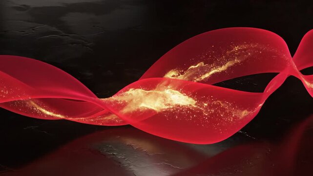 Celebrating Lunar New Year 2026 with Vibrant Red Ribbon Dance Performance at Night