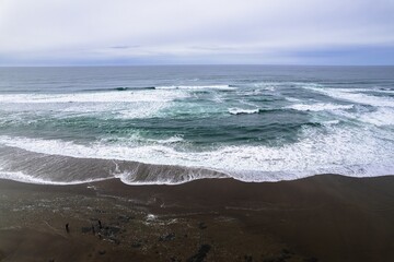 Ocean and Beach scenes from all over the Oregon Coast taken from the air