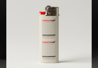 Small Lighter Mockup