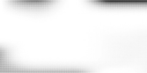 Grange halftone gradient background vector abstract, textured template. Anime or manga style overlay.