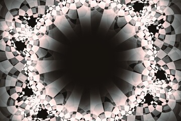 imaginatory fractal background generated image