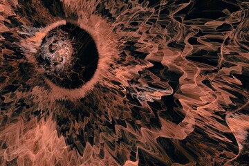 abstract fractal design background image