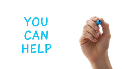 Empowering philanthropy with clear messaging, this image captures the essence of giving and collective action, inspiring viewers to lend a helping hand today.