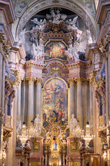 Magnificent Baroque High Altar and Reredos inside St. Peter's Ch