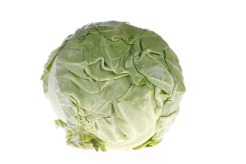 Fototapeta premium Cabbage patch on the white background