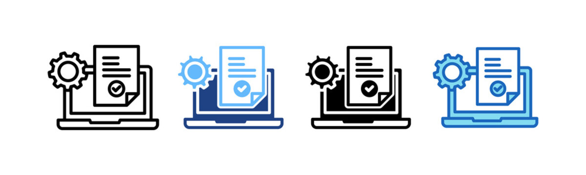 Data Entry multiple icon