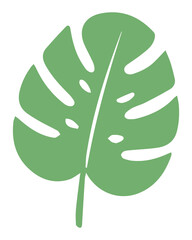 png green tropical leaf ilustration