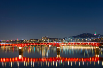 The night view of Seoul 23