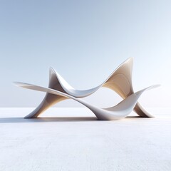 Abstract Modern Architecture Design Structure