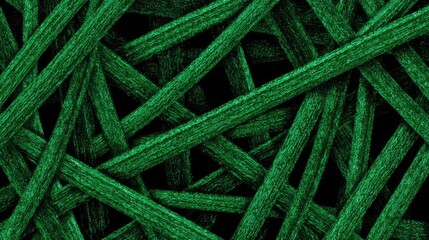 Green Glitter Striped Candy Texture Background