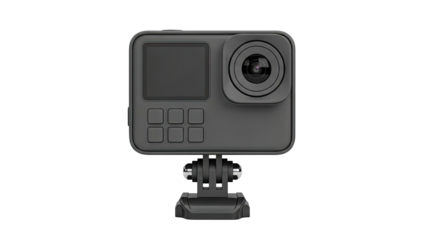 Action Camera with Mounting Bracket