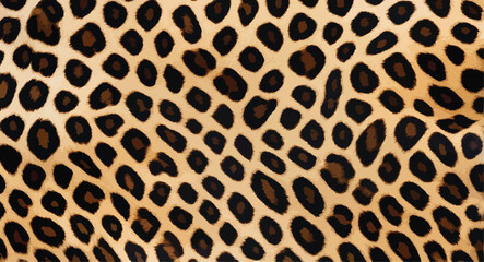 Leopard Trendy Pattern Background. Fashionable Wild Animal Skin Natural Texture Fabric for Fashion Print Design, Banner, Cover, Wallpaper. Seamless Leopard Vector Repeating Stylish Design. © stefanbalaz